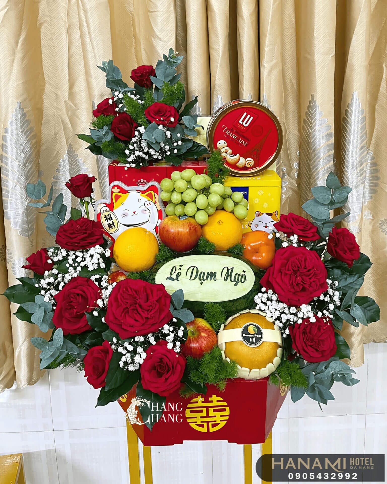 Hướng dẫn cách làm giỏ hoa quả