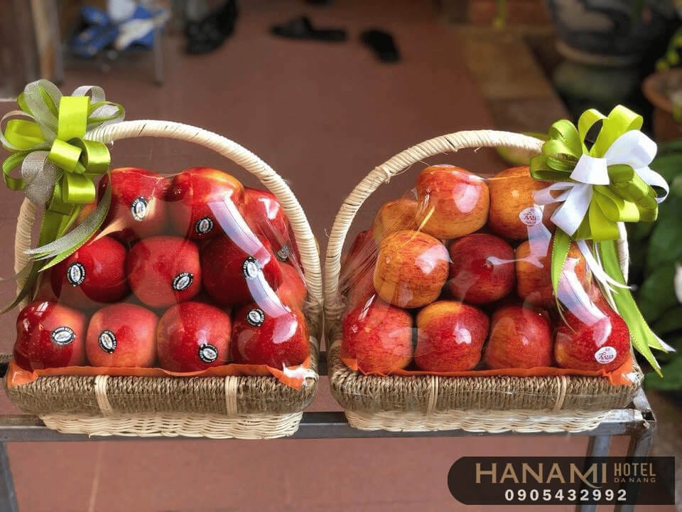 Mẫu giỏ hoa quả đẹp