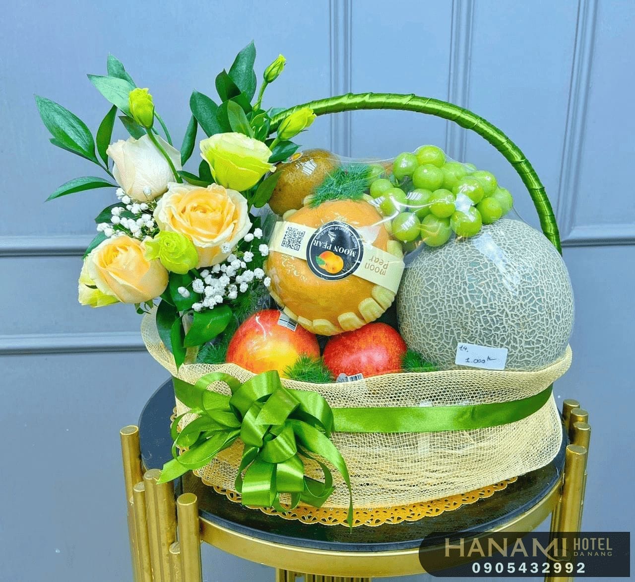 Mẫu giỏ hoa quả đẹp