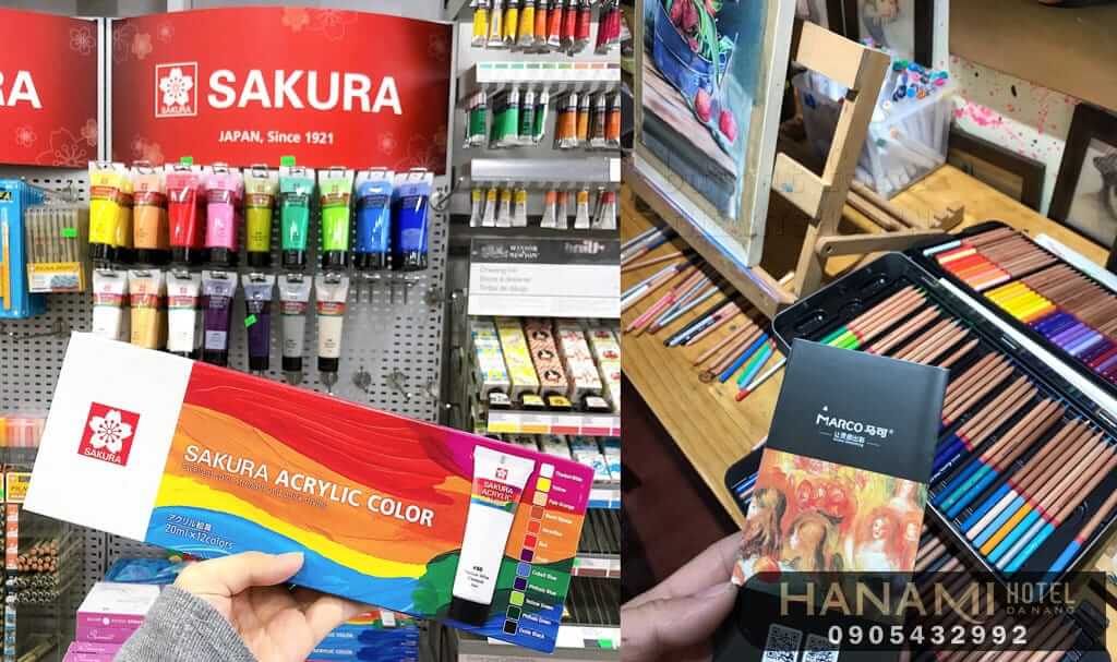 shop bán dụng cụ vẽ ở Đà Nẵng