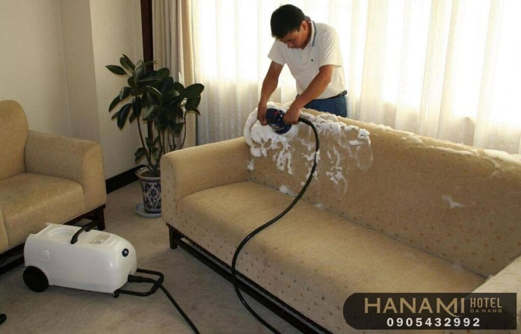 sofa cleaning services in Da Nang