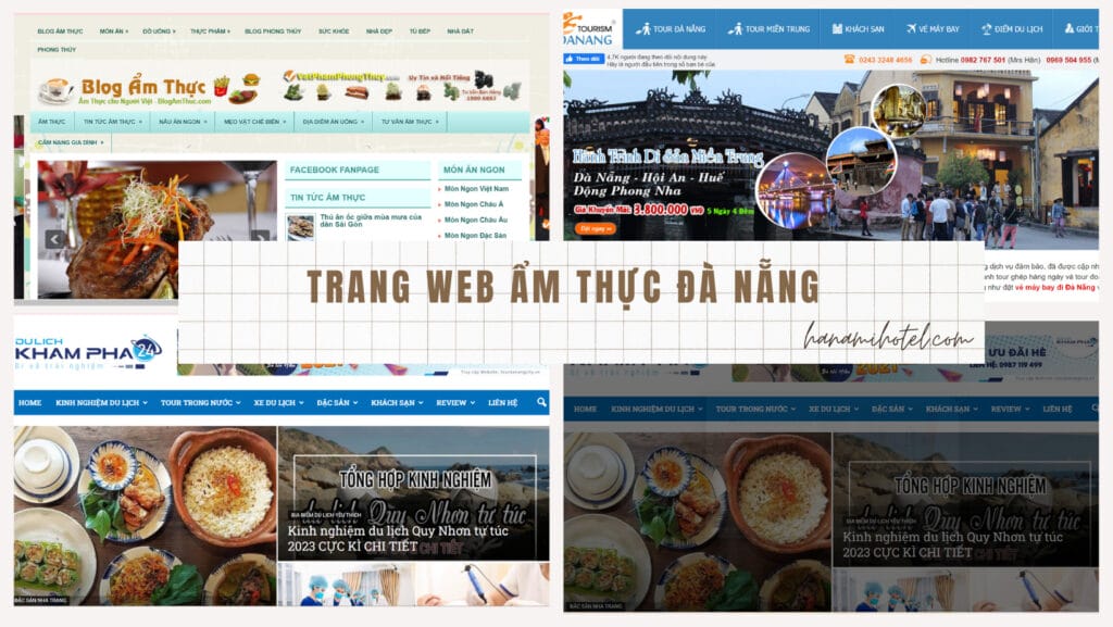 trang web ẩm thực Đà Nẵng