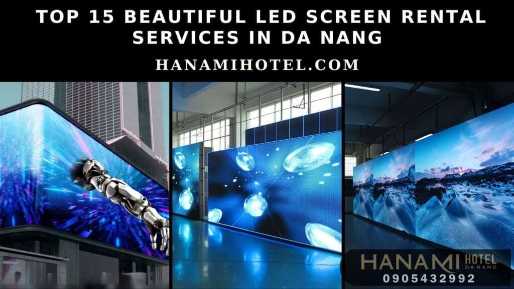 led screen rental services in da nang