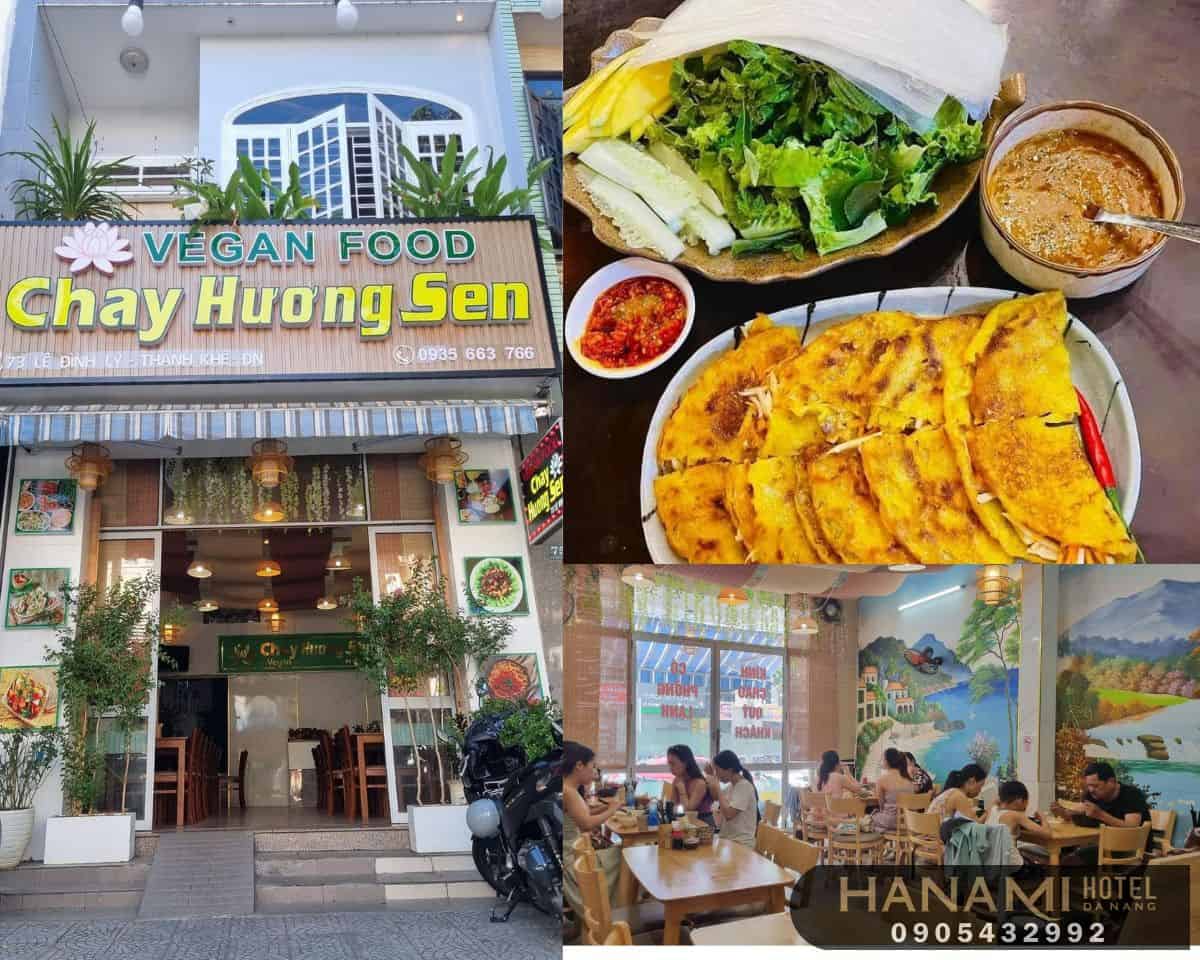 bánh xèo chay Đà Nẵng