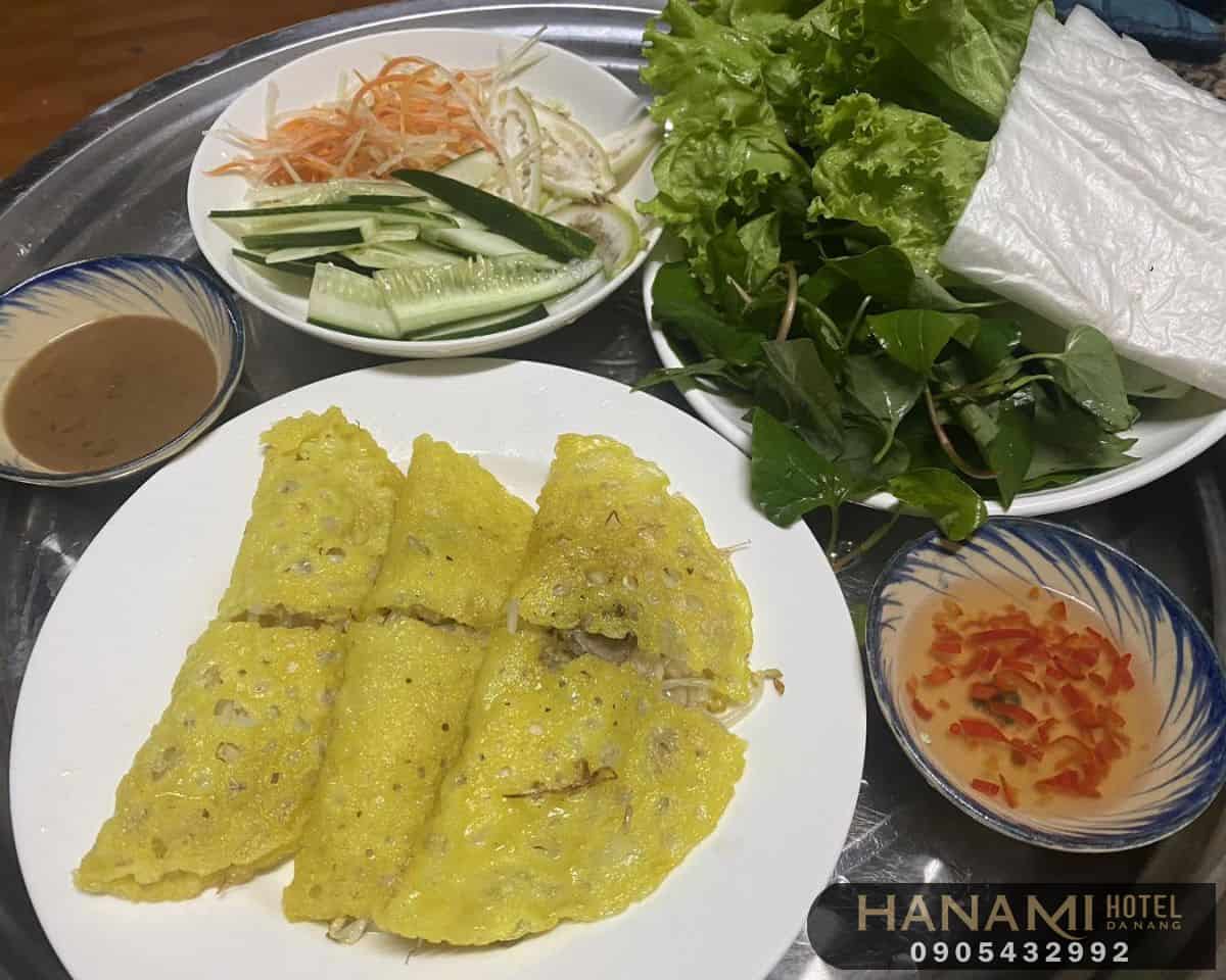 bánh xèo chay Đà Nẵng
