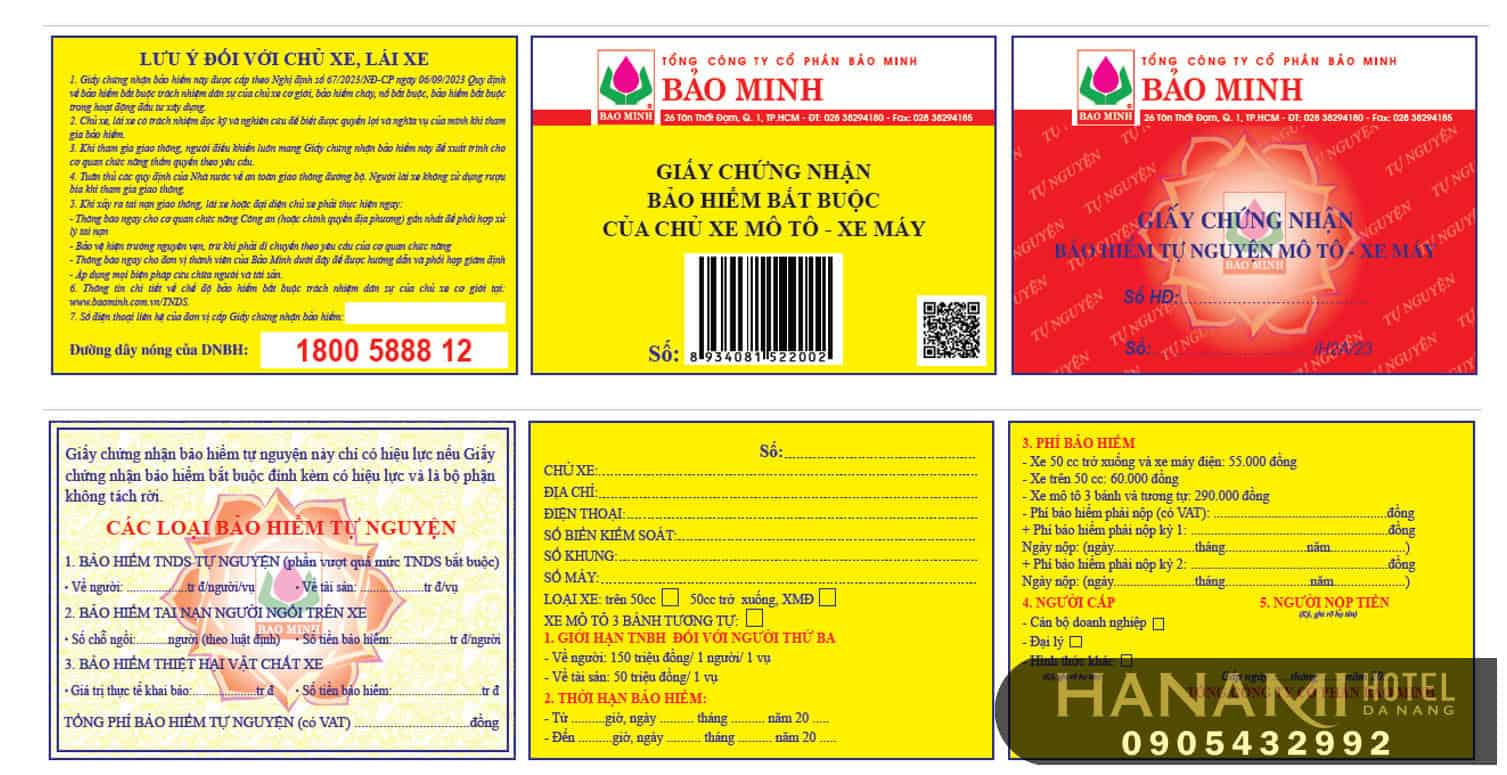 7 địa chỉ cung cấp bảo hiểm xe máy ở Đà Nẵng uy tín 6 bảo hiểm xe máy ở Đà Nẵng