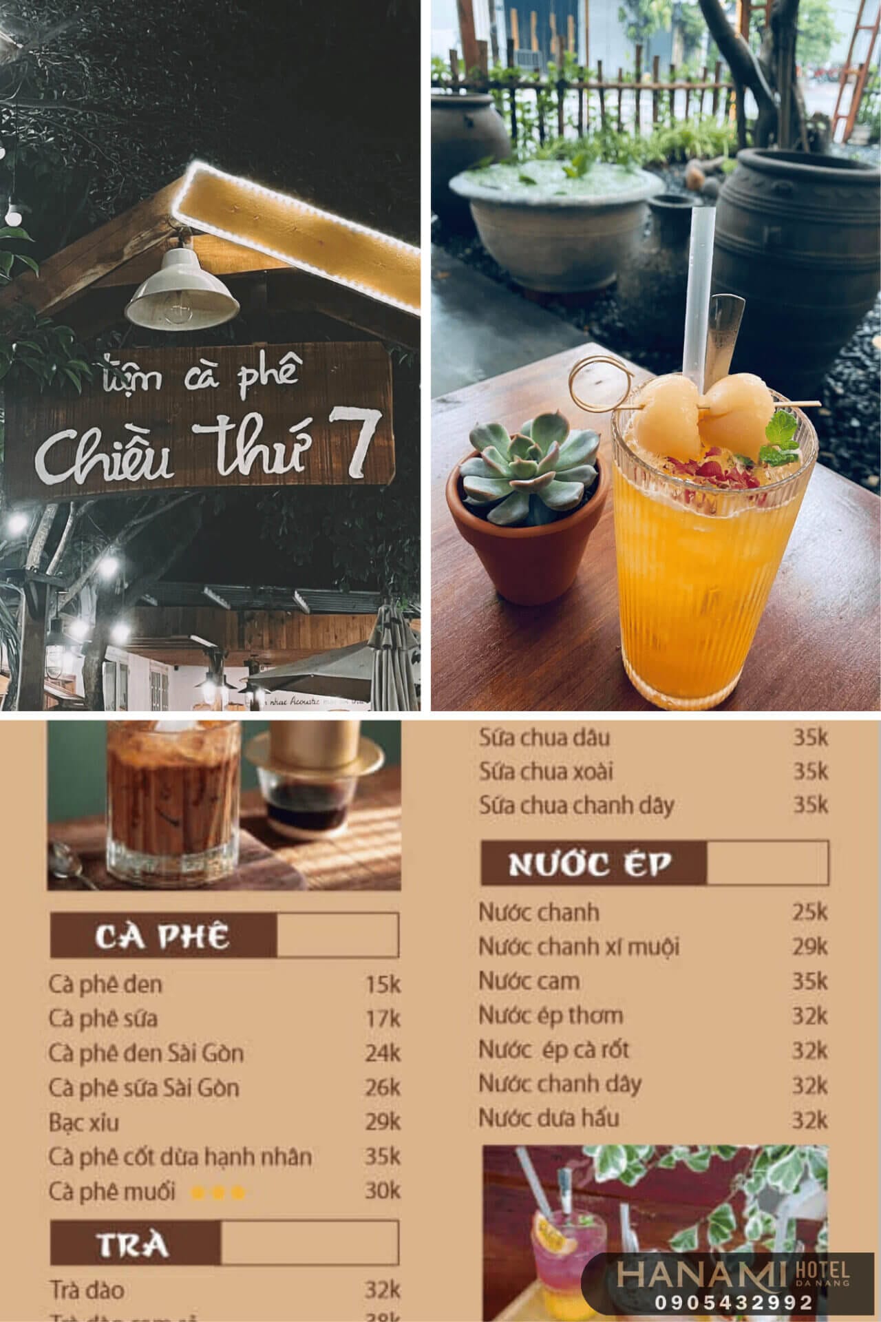 beautiful cafes in cam le da nang