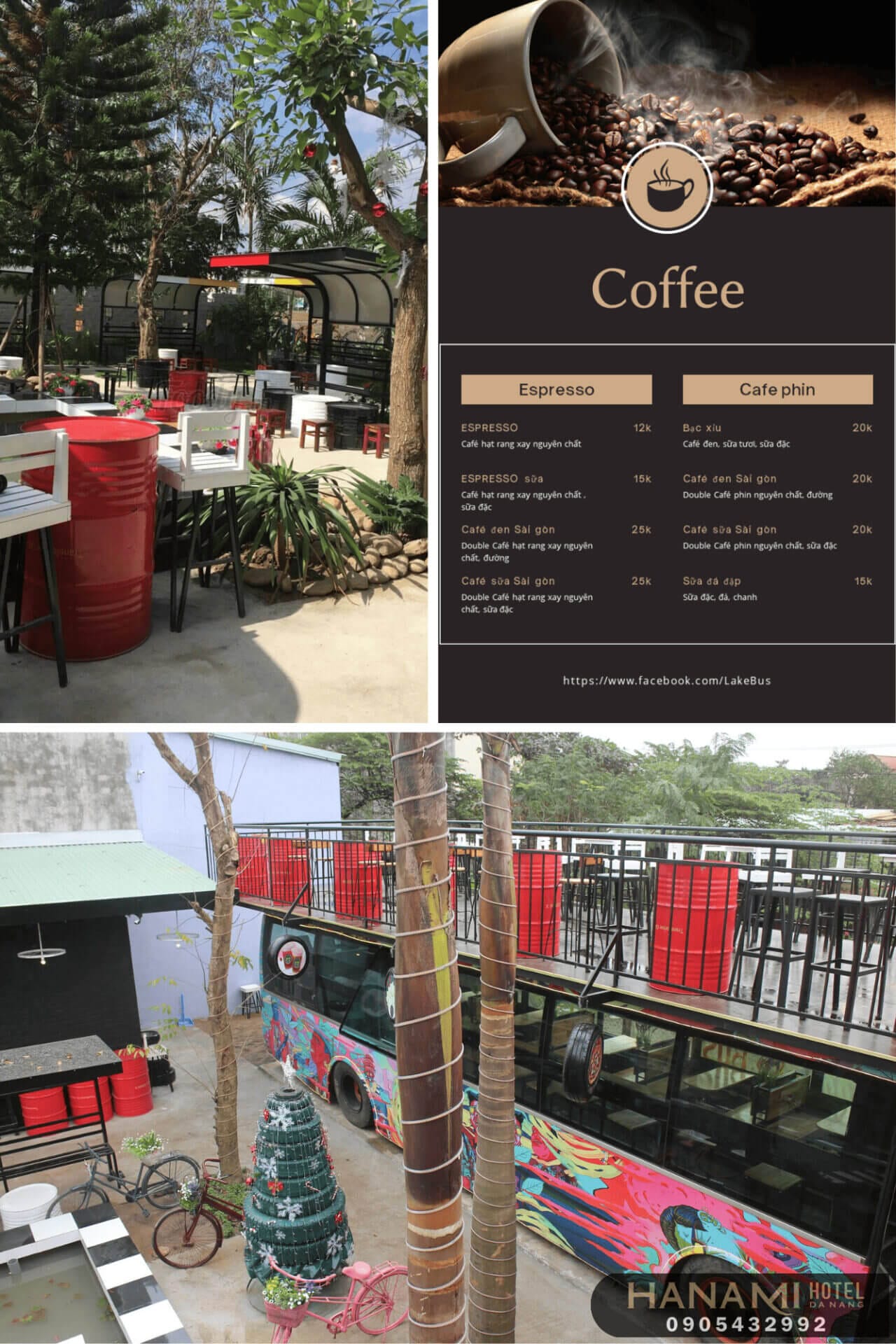 beautiful cafes in cam le da nang