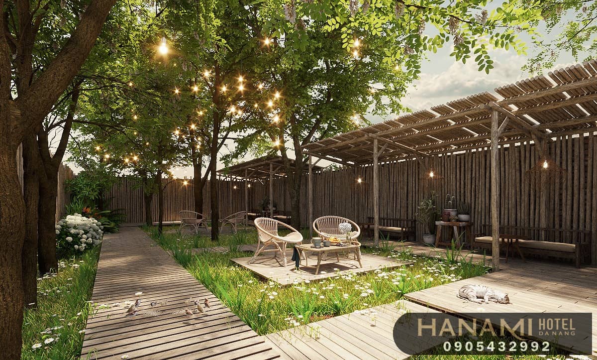 best cafes with fresh flower decorations in Da Nang