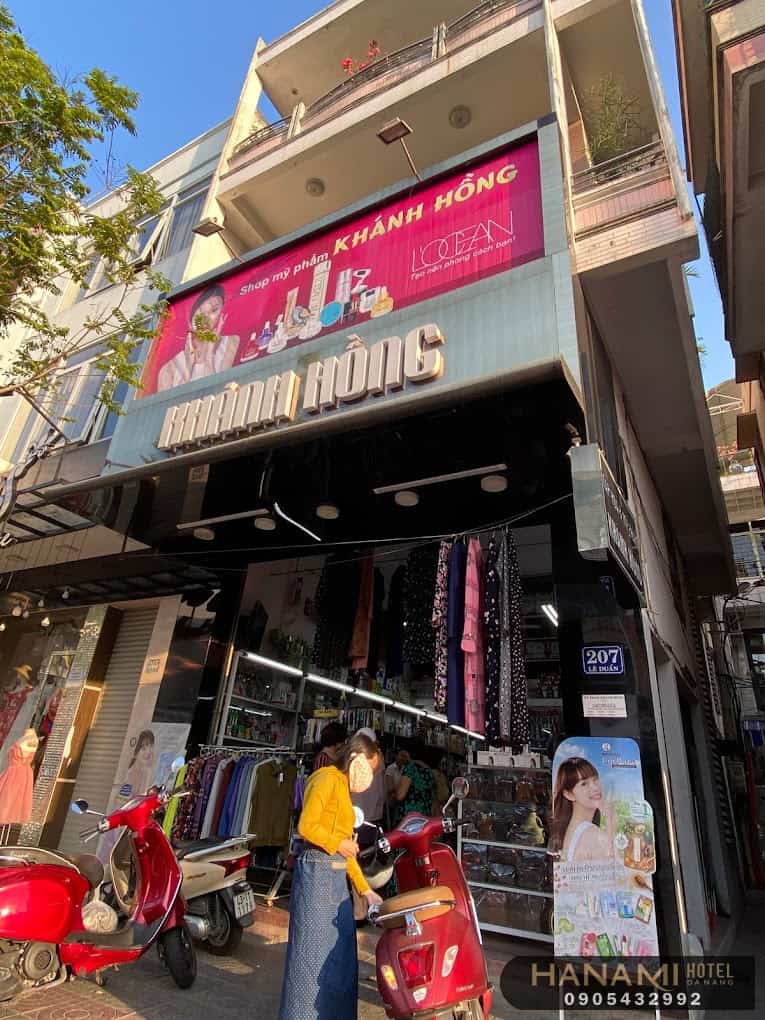 best cosmetics shops on Le Duan Street in Da Nang