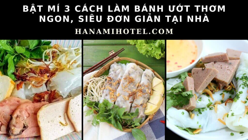 cách làm bánh ướt