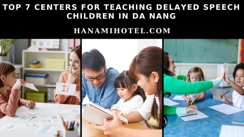 centers for teaching delayed speech children in Da Nang