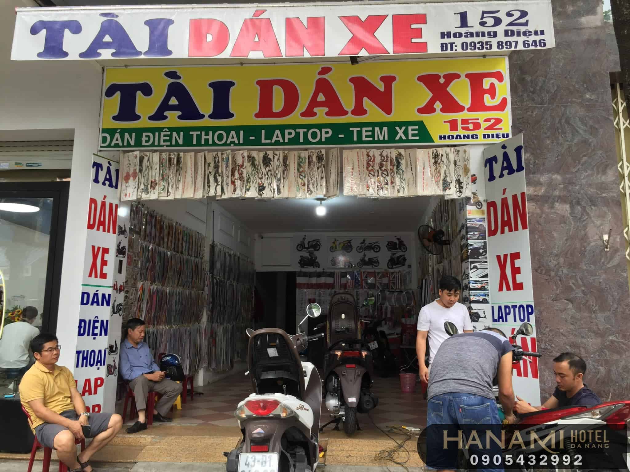 dán xe máy Đà Nẵng