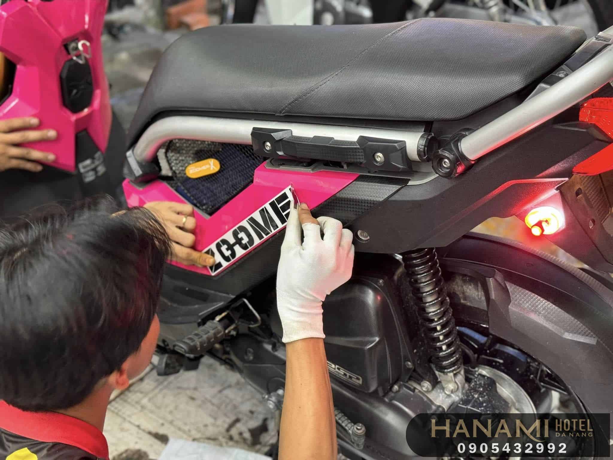 dán xe máy Đà Nẵng