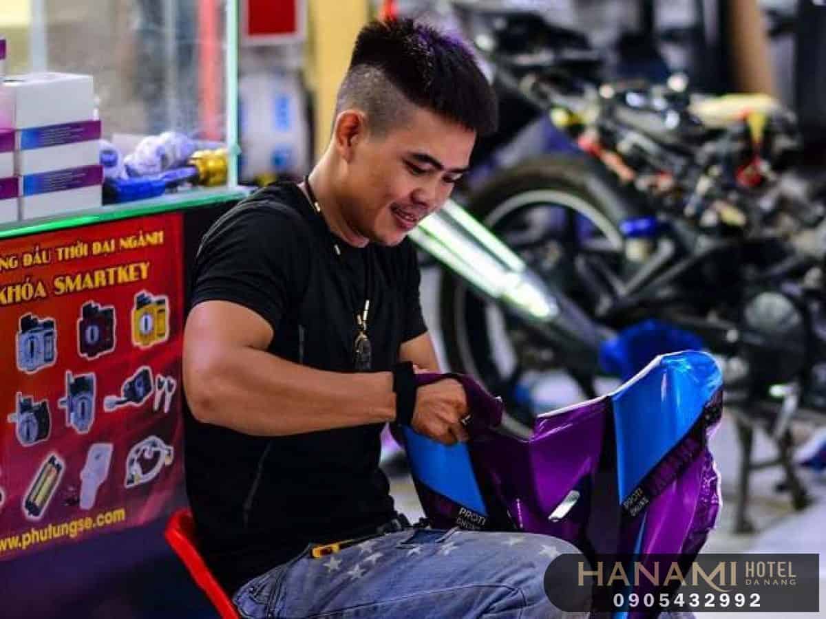 dán xe máy Đà Nẵng