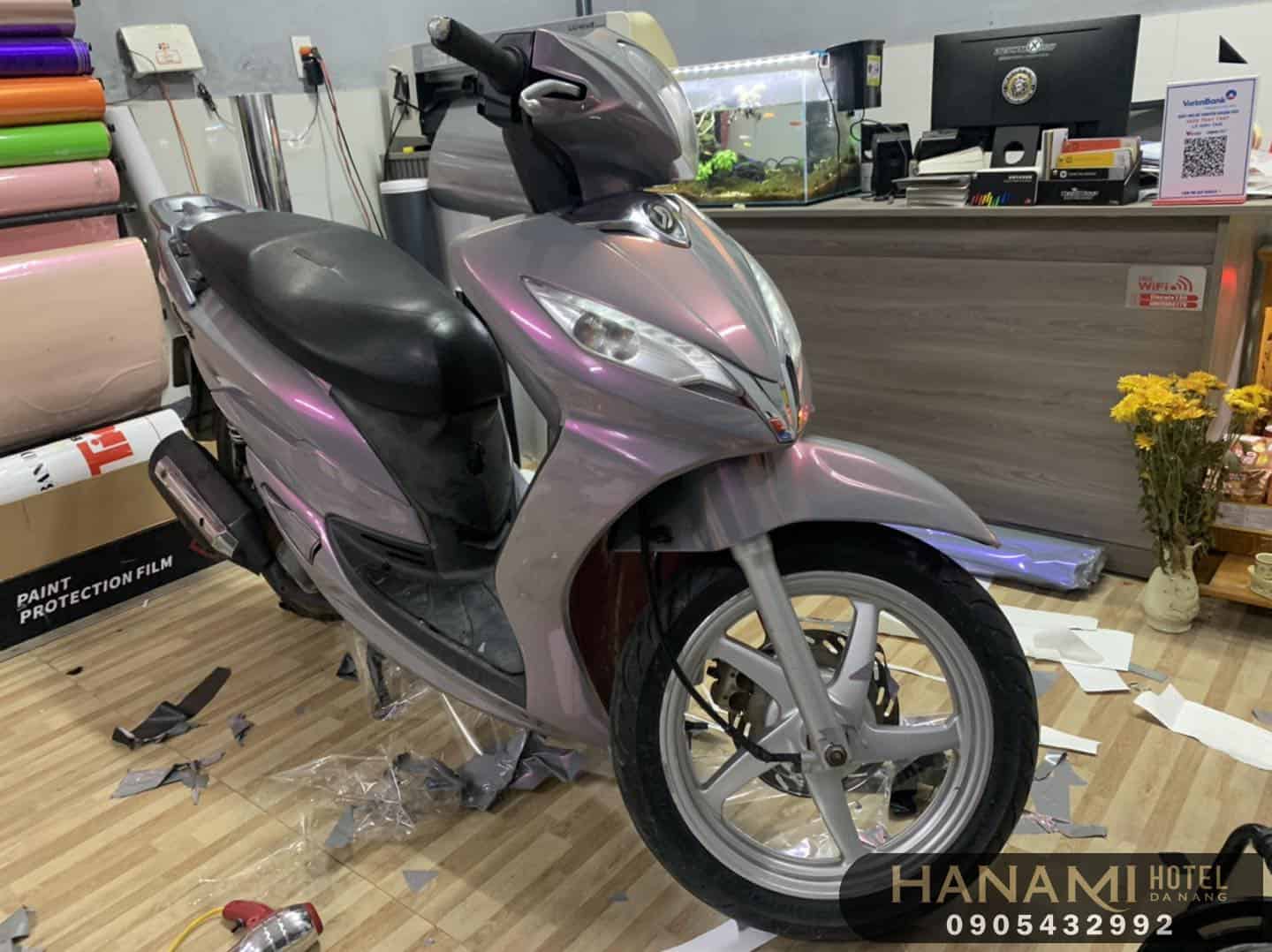 dán xe máy Đà Nẵng
