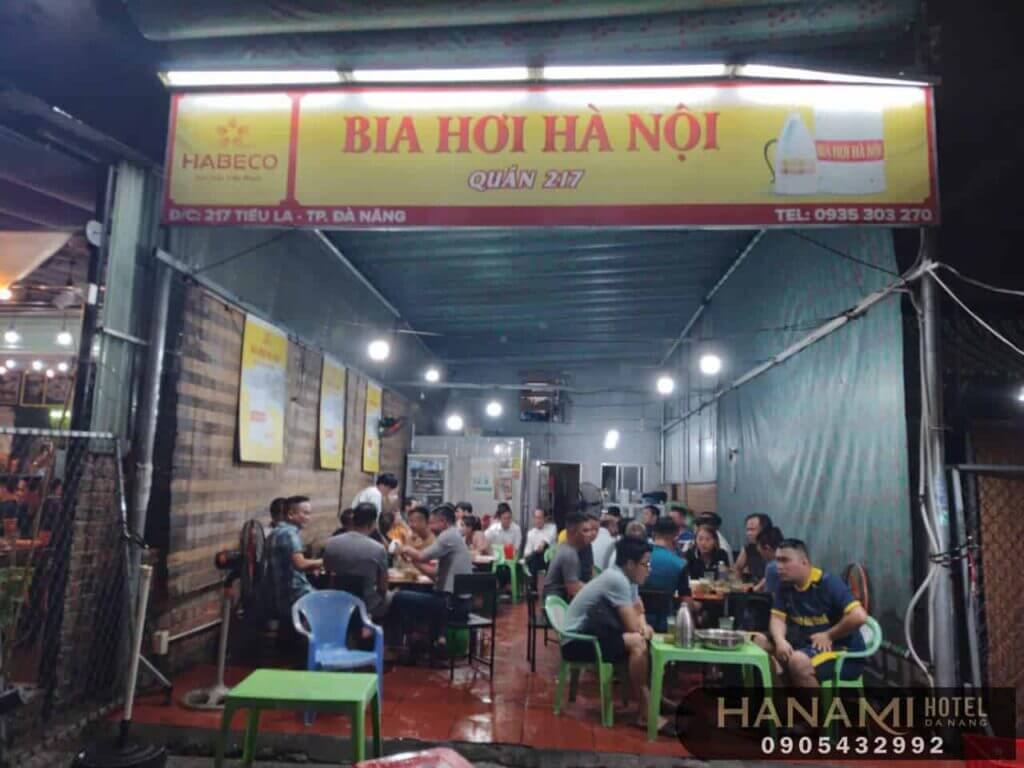 ha noi fresh beer bars in da nang