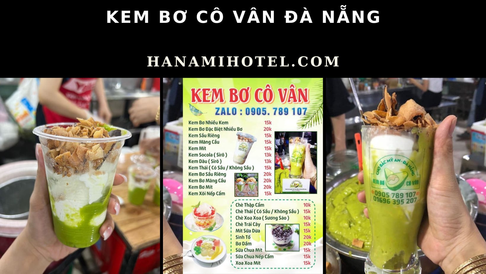 Kem bơ cô Vân Đà Nẵng