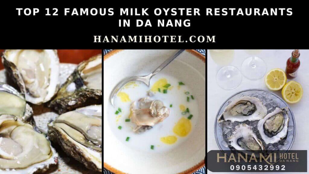 milk oyster restaurants in da nang