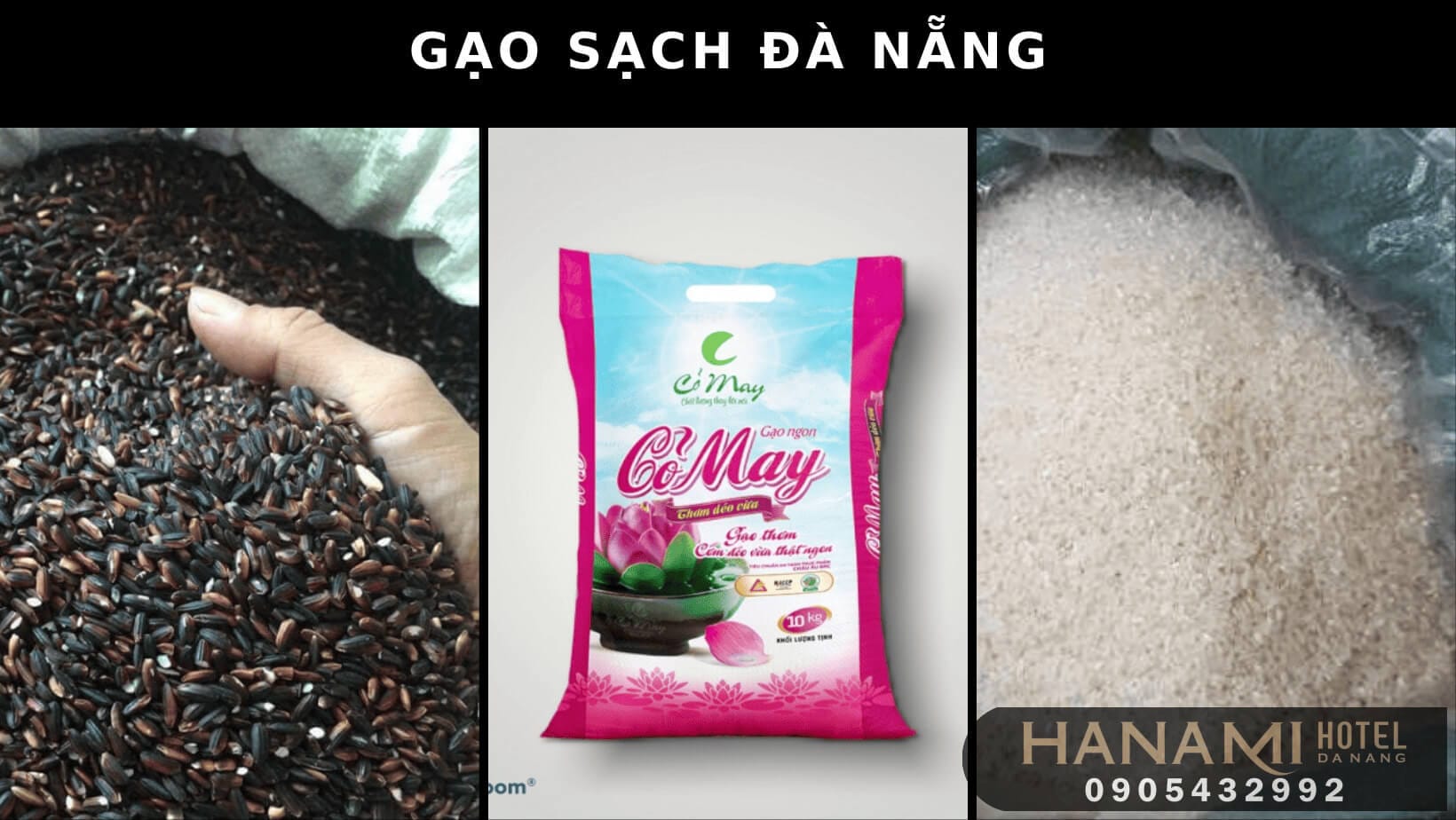 Mua nếp cẩm ở Đà Nẵng