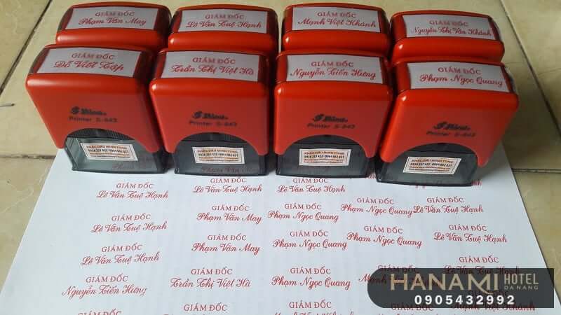 stamp engraving companies in da nang
