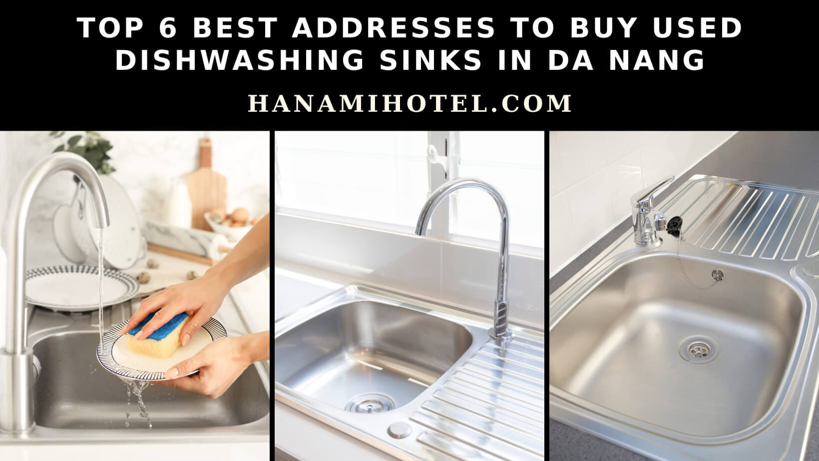 Top 6 best addresses to buy used dishwashing sinks in Da Nang 1 used dishwashing sinks in Da Nang
