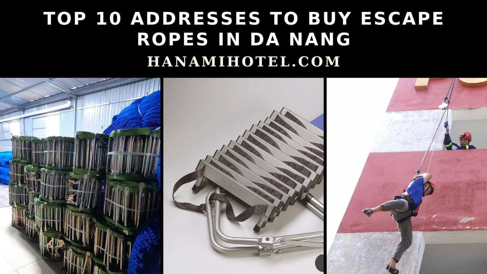 addresses to buy escape ropes in da nang