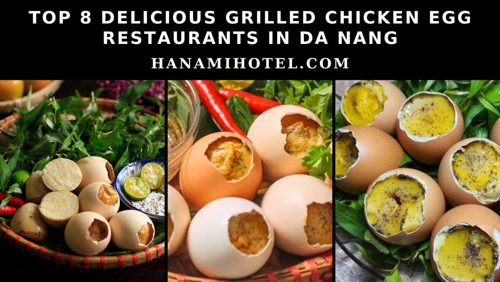 delicious grilled chicken egg restaurants in da nang