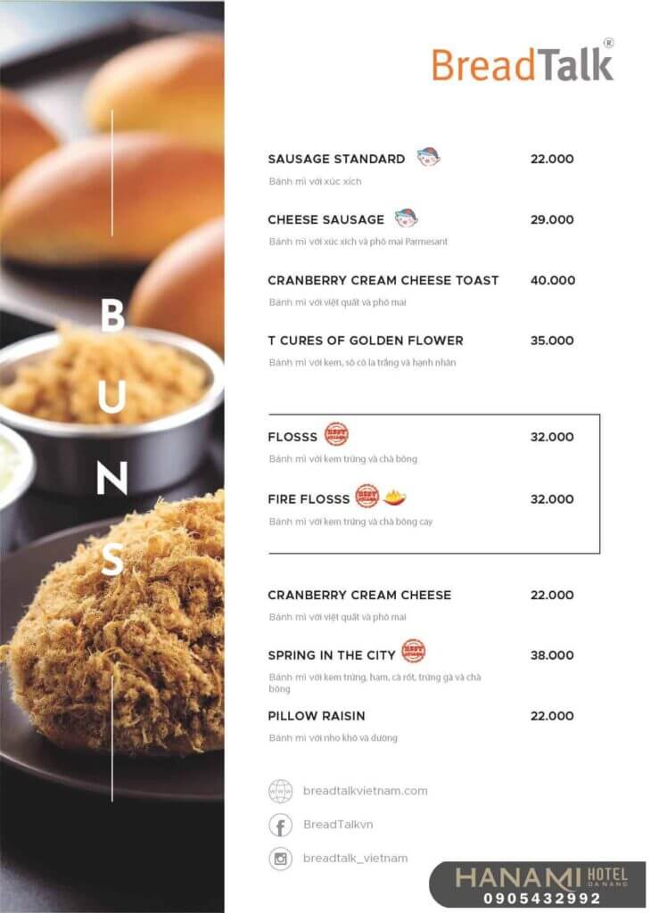 Tiệm bánh Breadtalk Đà Nẵng