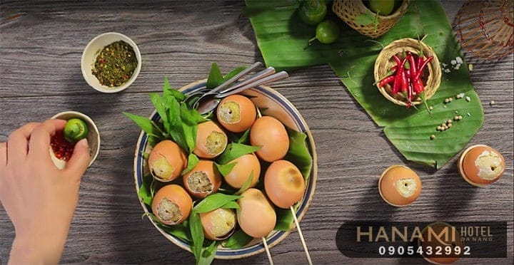 10 quán trứng gà nướng Đà Nẵng siêu ngon, siêu bổ và siêu rẻ 2 trứng gà nướng Đà Nẵng