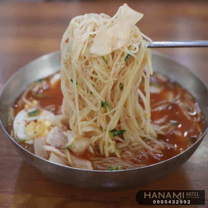 Best Korean cold noodle shops in Da Nang