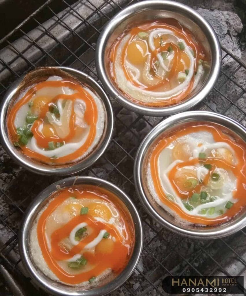 Best places selling cup-baked eggs in Da Nang