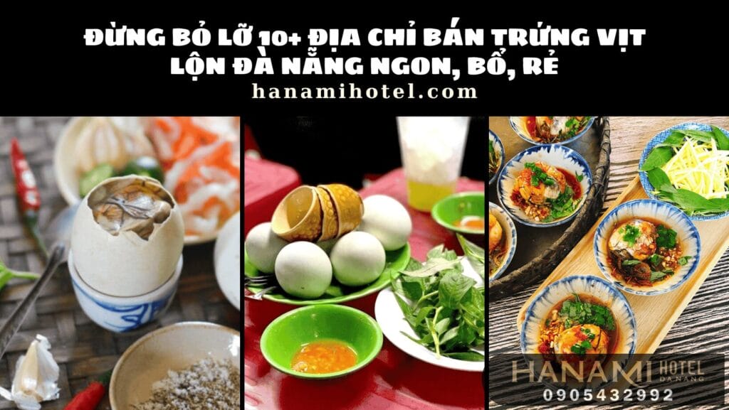 địa chỉ bán trứng vịt lộn đà nẵng