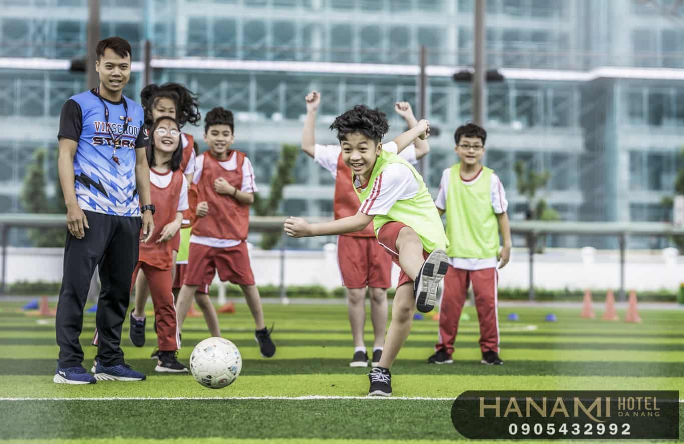 best places for children to learn football in da nang