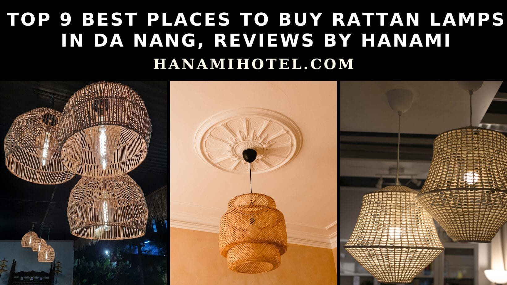 best places to buy rattan lamps in da nang