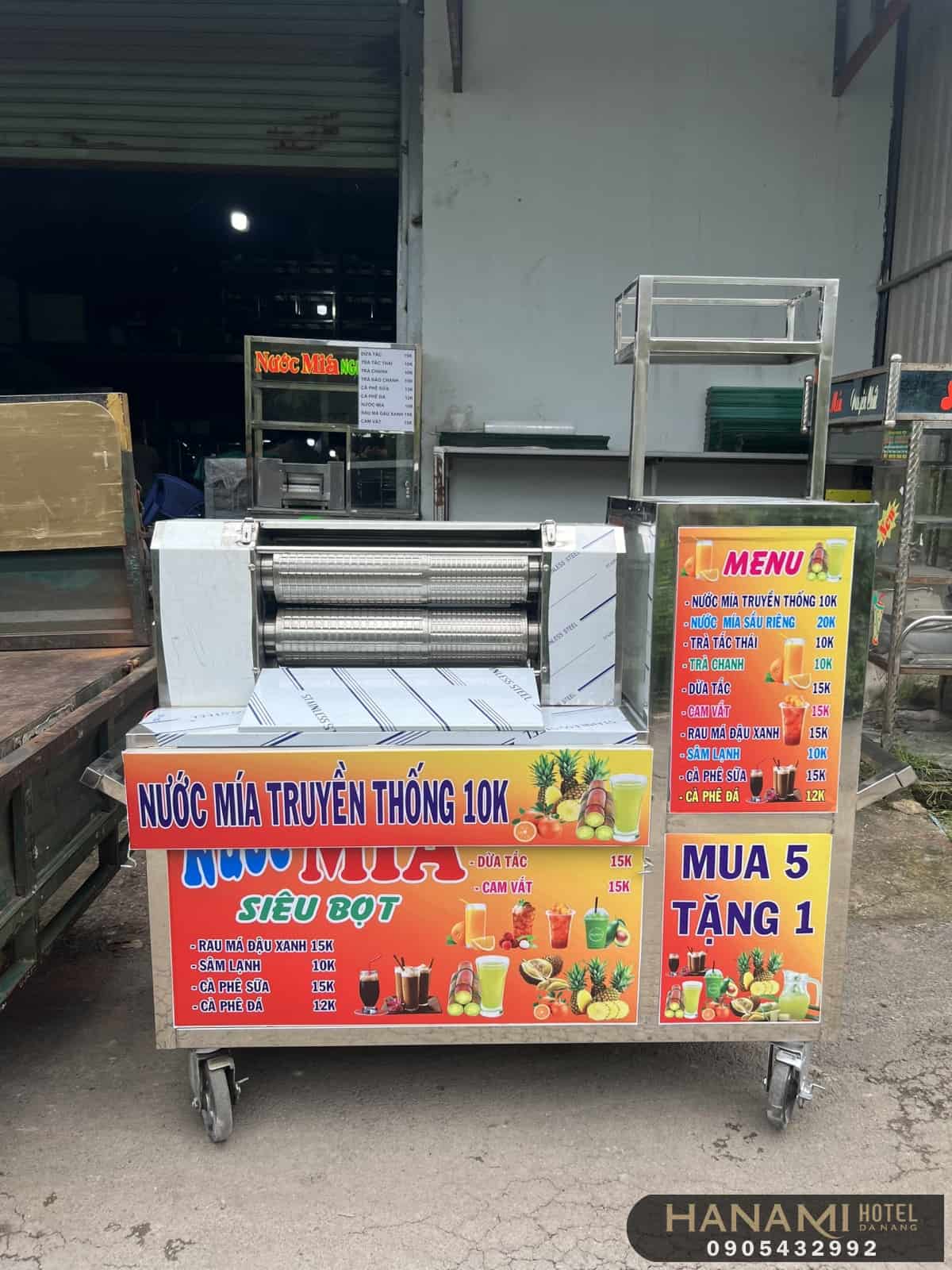 best places to buy sugarcane juice cart in da nang