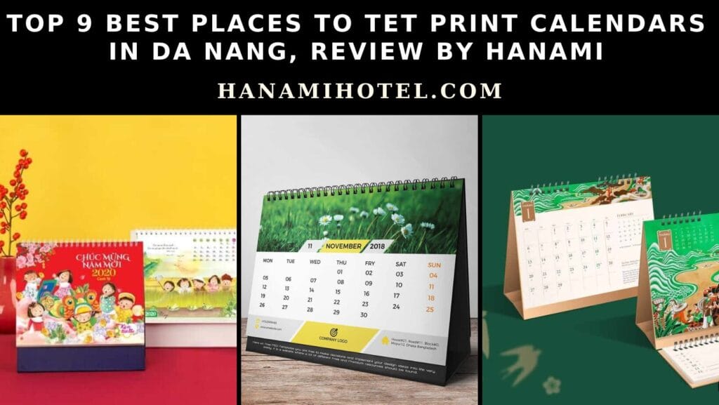 best places to print calendars in Da Nang