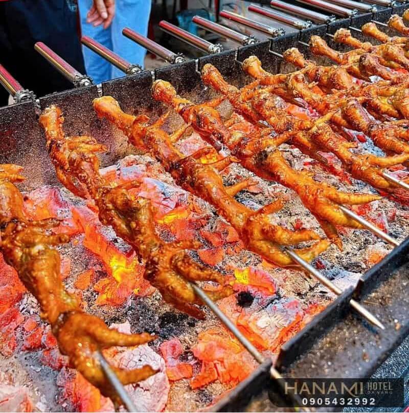 Best Grilled chicken feet in Da Nang
