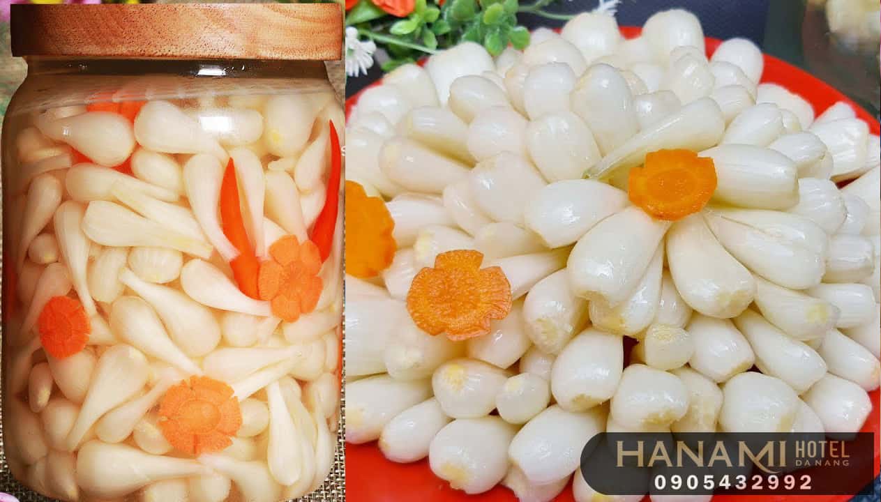 củ kiệu tết ở Đà Nẵng