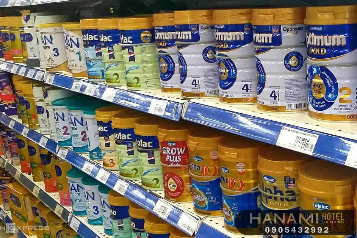 cửa hàng sữa lớn ở Đà Nẵng 