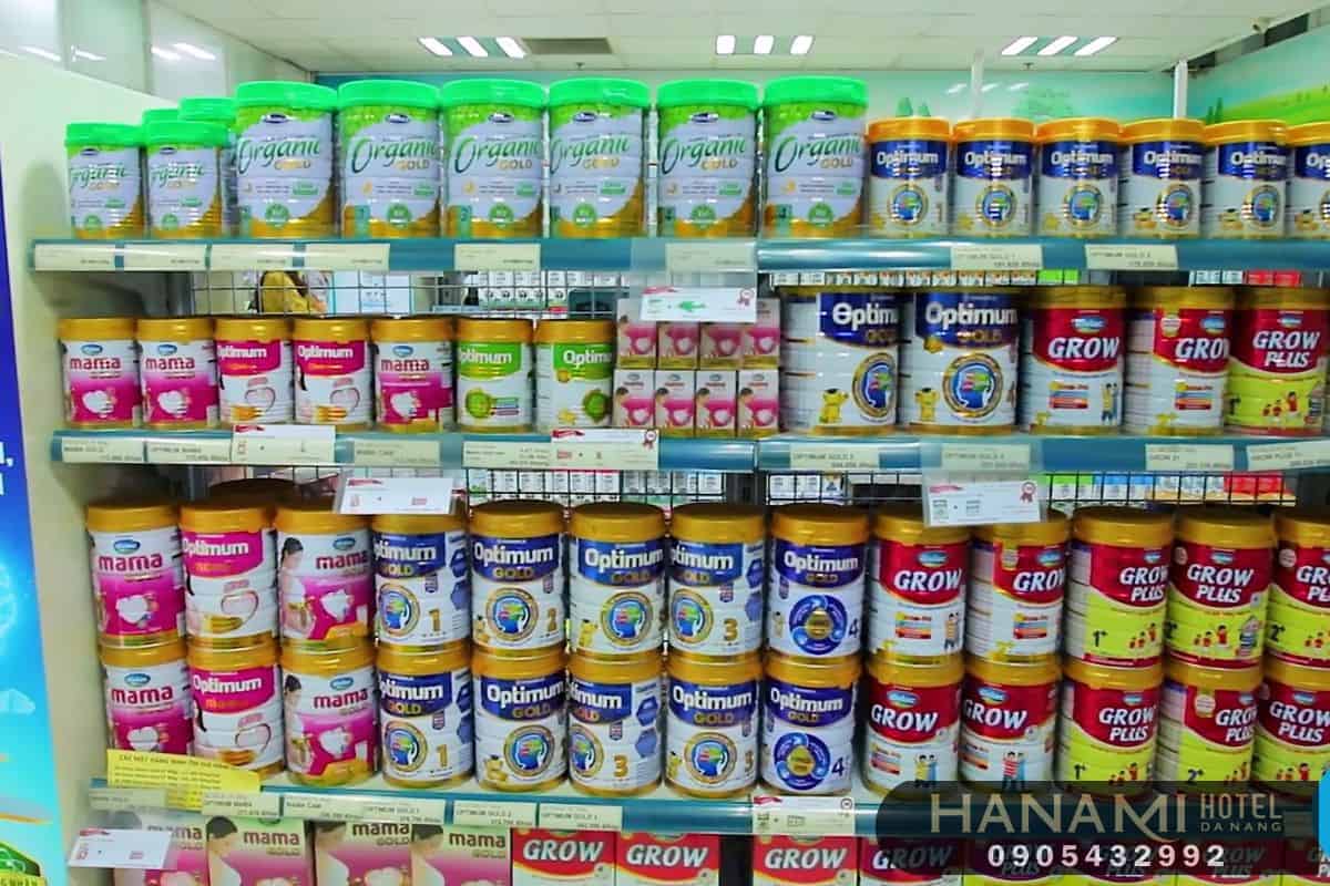 cửa hàng sữa lớn ở Đà Nẵng 
