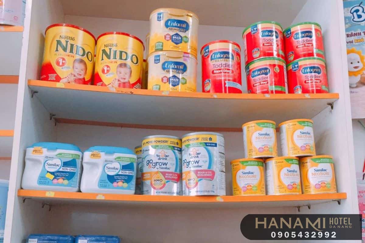 cửa hàng sữa lớn ở Đà Nẵng 