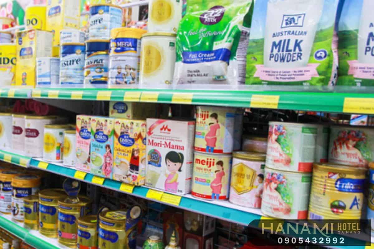 cửa hàng sữa lớn ở Đà Nẵng 