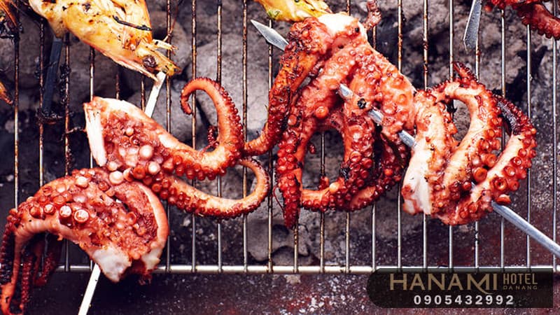 địa chỉ ăn bạch tuộc nướng ngon Đà Nẵng