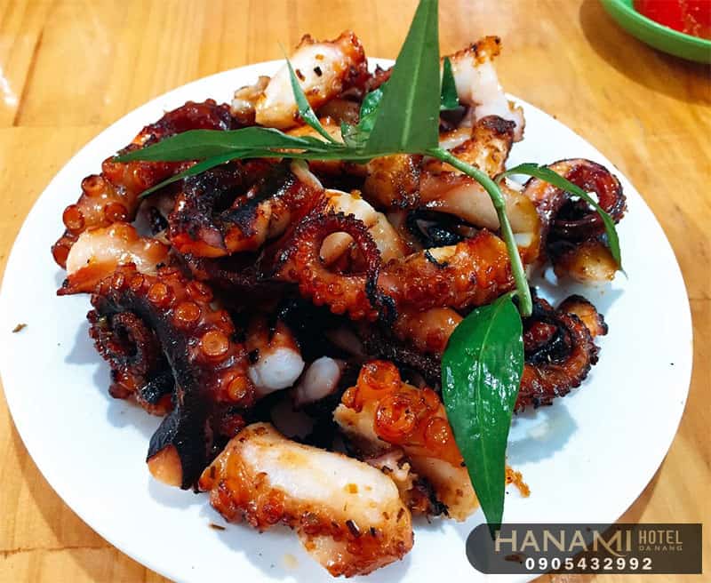 địa chỉ ăn bạch tuộc nướng ngon Đà Nẵng