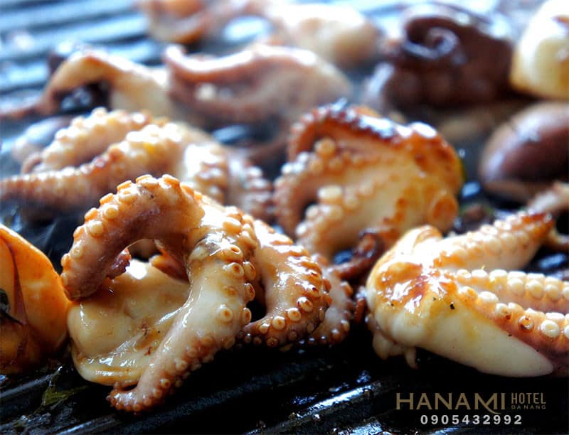 địa chỉ ăn bạch tuộc nướng ngon Đà Nẵng