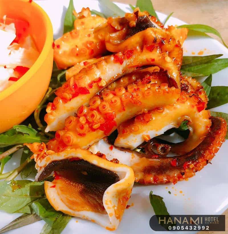 địa chỉ ăn bạch tuộc nướng ngon Đà Nẵng