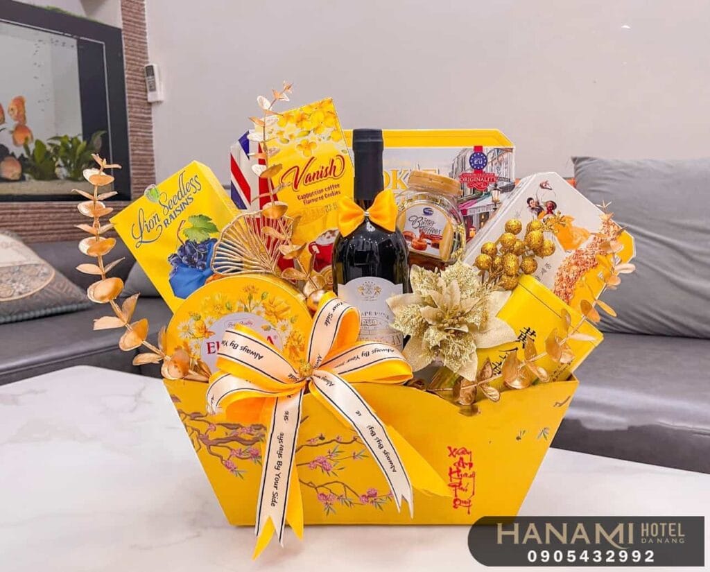 best tet gift basket shops in da nang