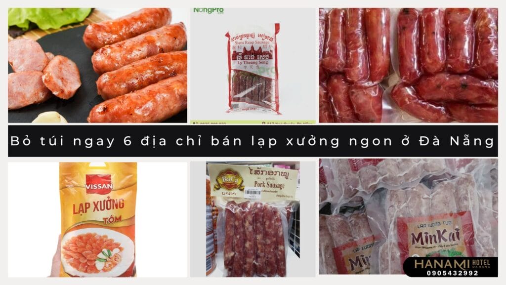 địa chỉ bán lạp xưởng ngon ở Đà Nẵng