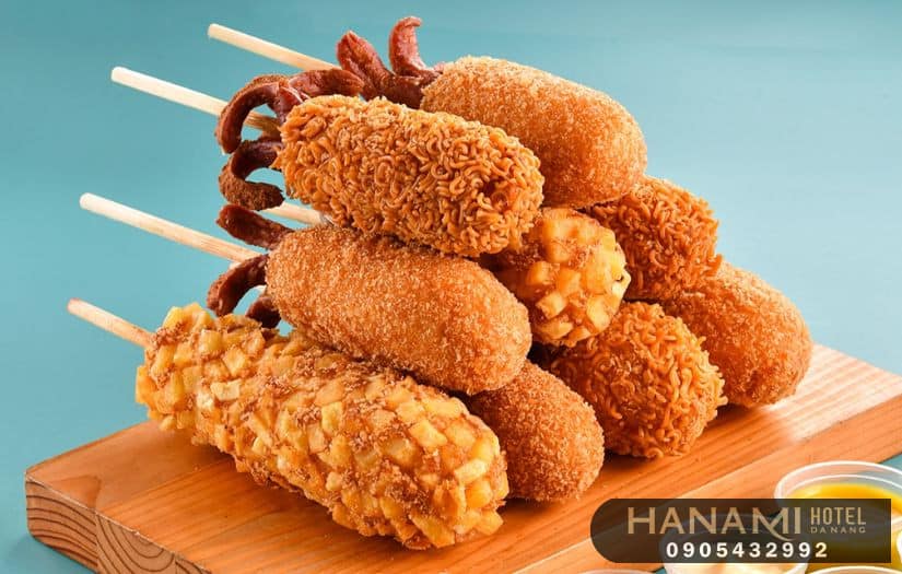 best cheese hotdog spots in Da Nang